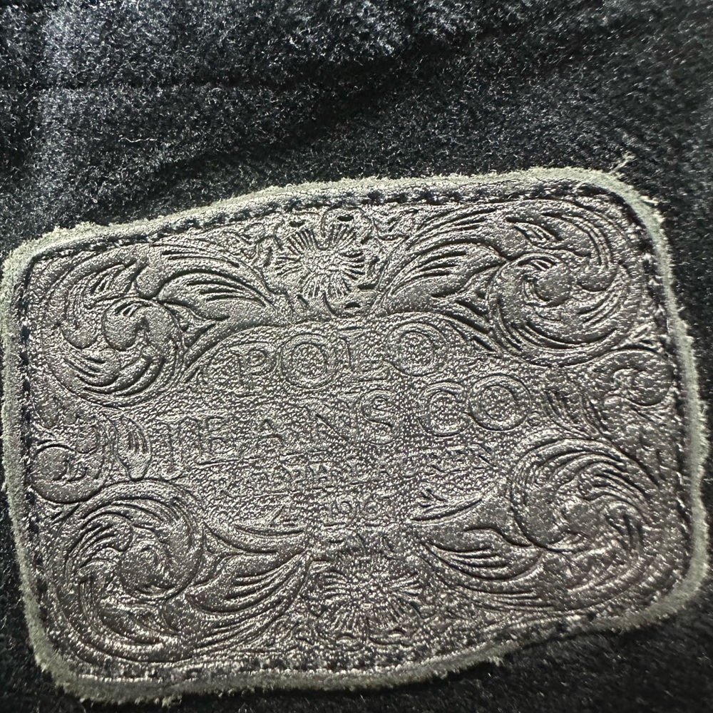 Toddler Girl Polo Jeans Co Ralph Lauren Black Velvet Button Flare Pants Size 4T - Picture 11 of 11